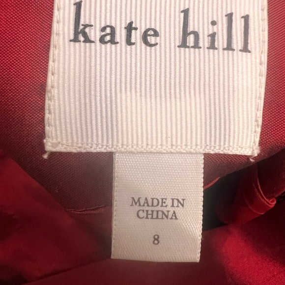 Kate Hill 100% Silk Evening Dress. - Picture 7 of 7